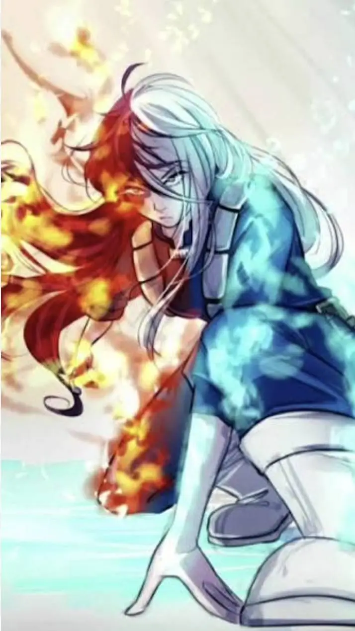 ai character: todoroki's twin  background