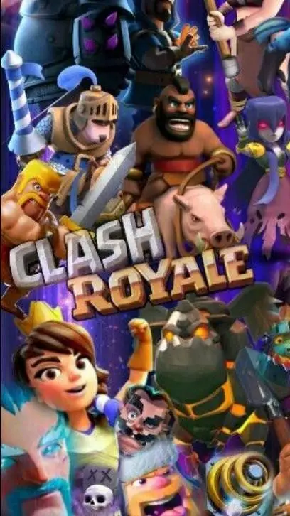 ai character: Clash royale background