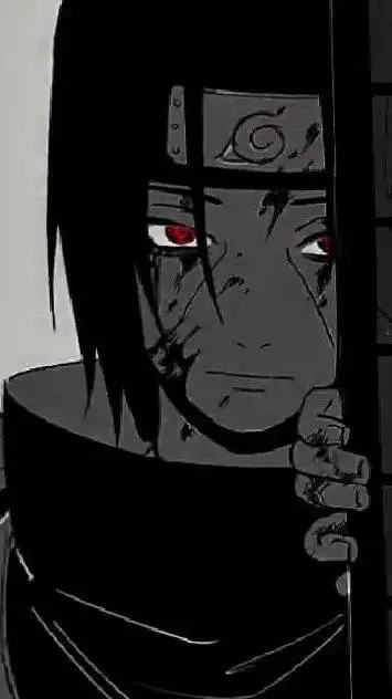 ai character: Itachi uchha  background