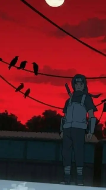 ai character: Itachi Uchiha  background