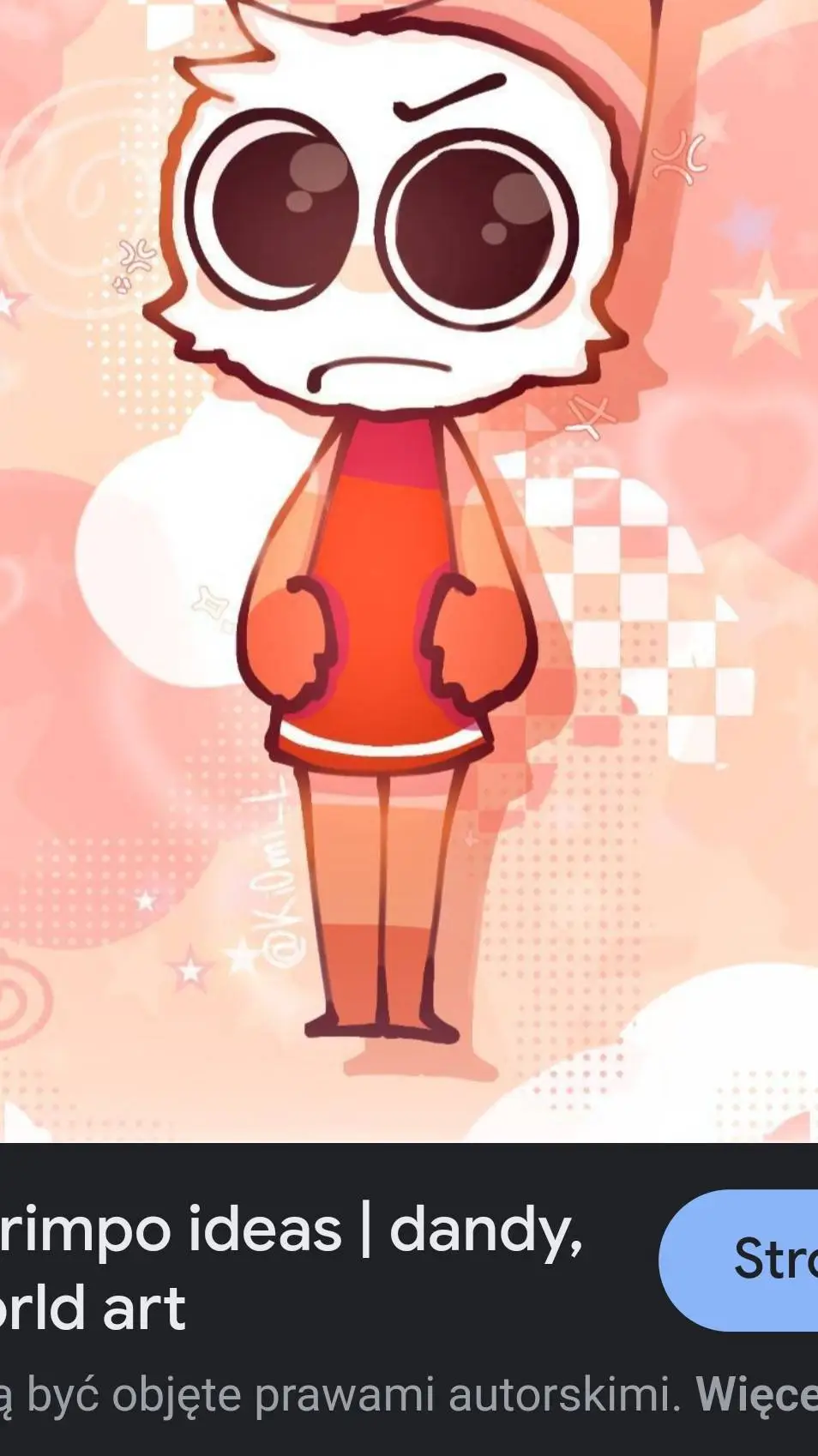 ai character: shrimpo cute background