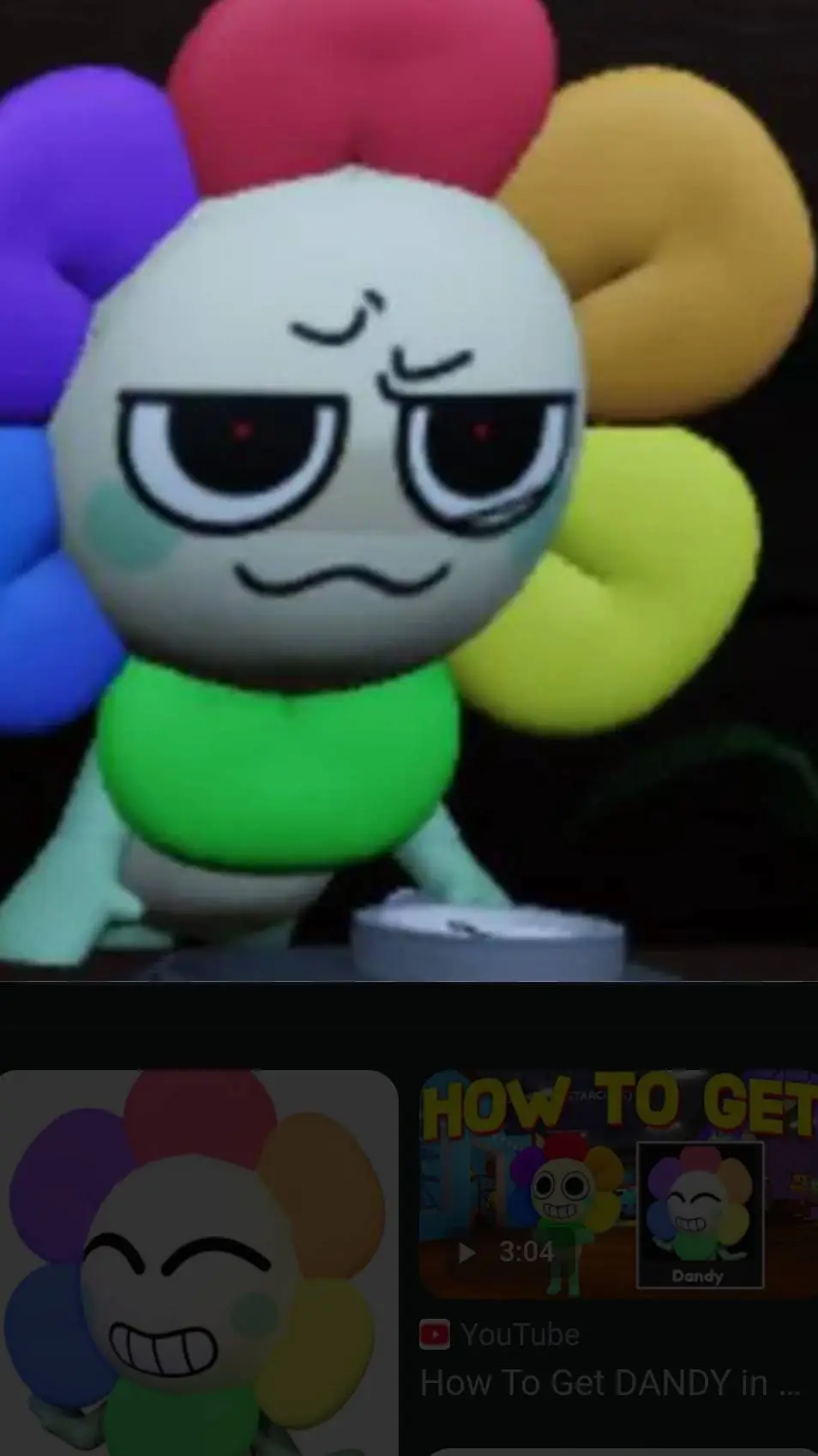 ai character: dandy  background