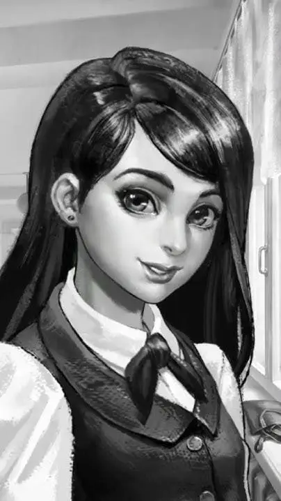 ai character: Полина background