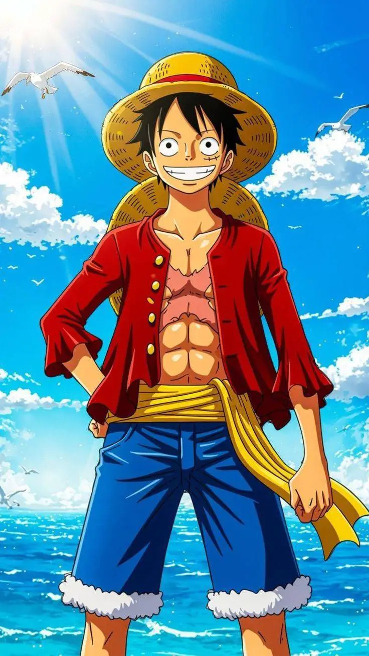ai character: Luffy background