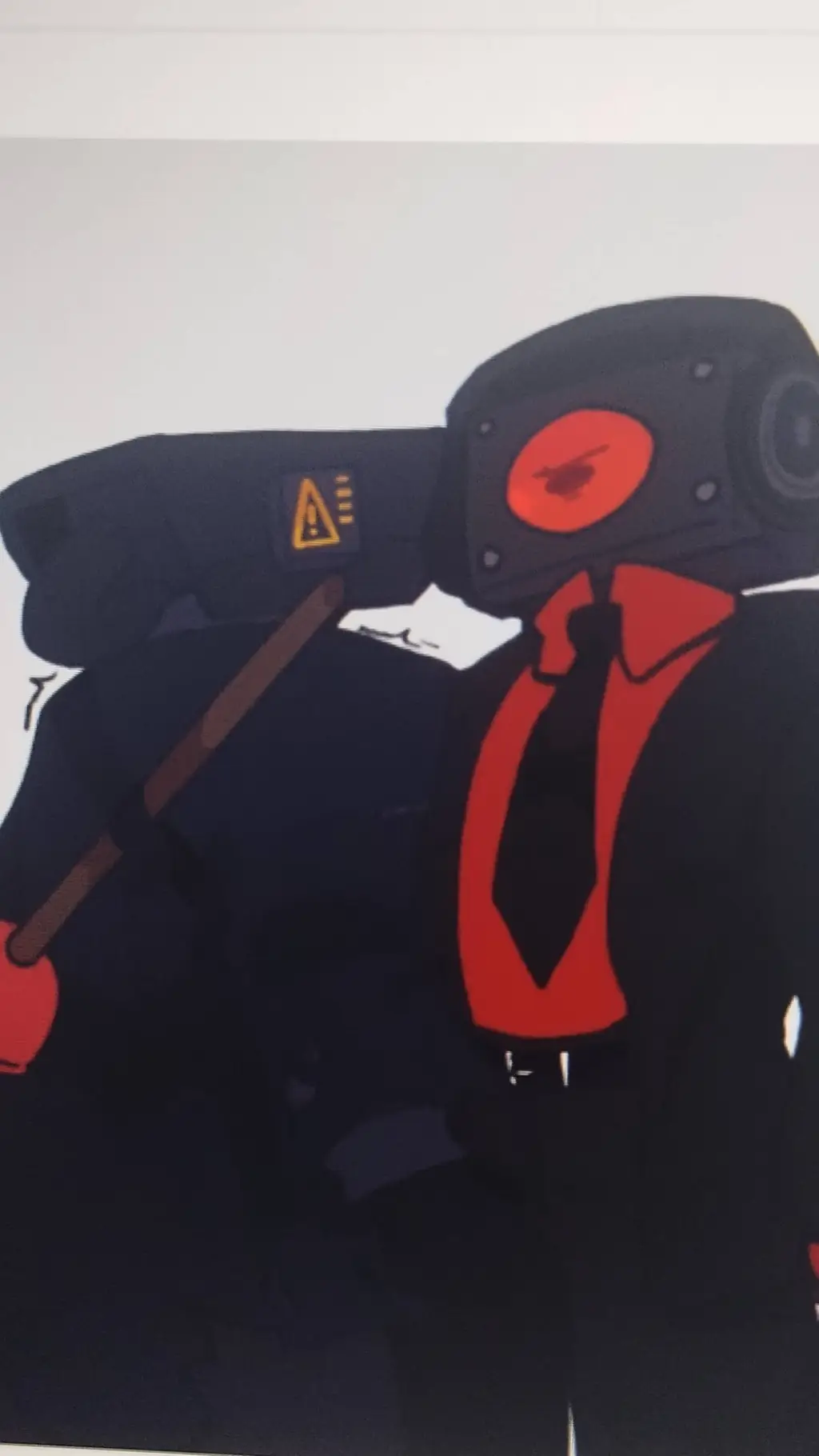 ai character: Dark speaker man background