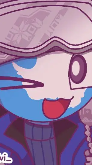 ai character: Antarctica background