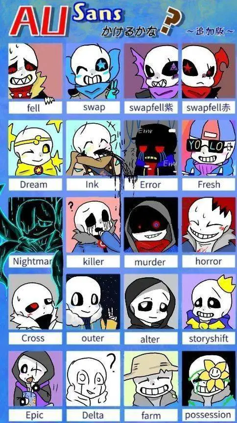 ai character: AU sans background
