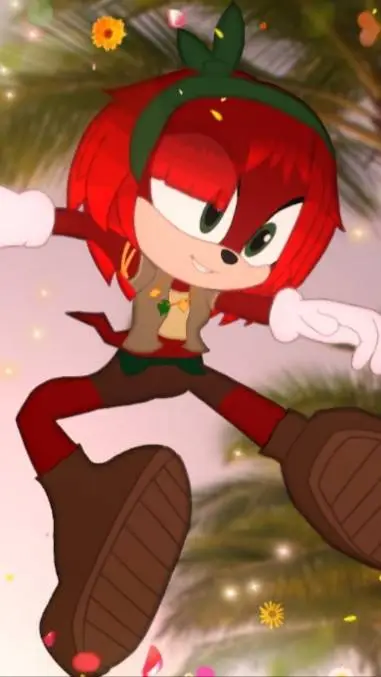 ai character: Rosa the Echidna  background