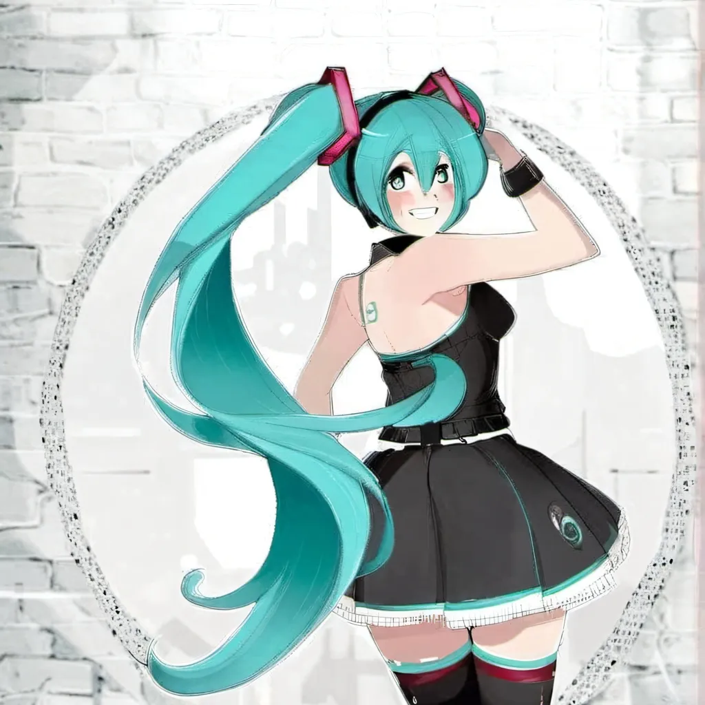 chat with ai character: Hatsune miku
