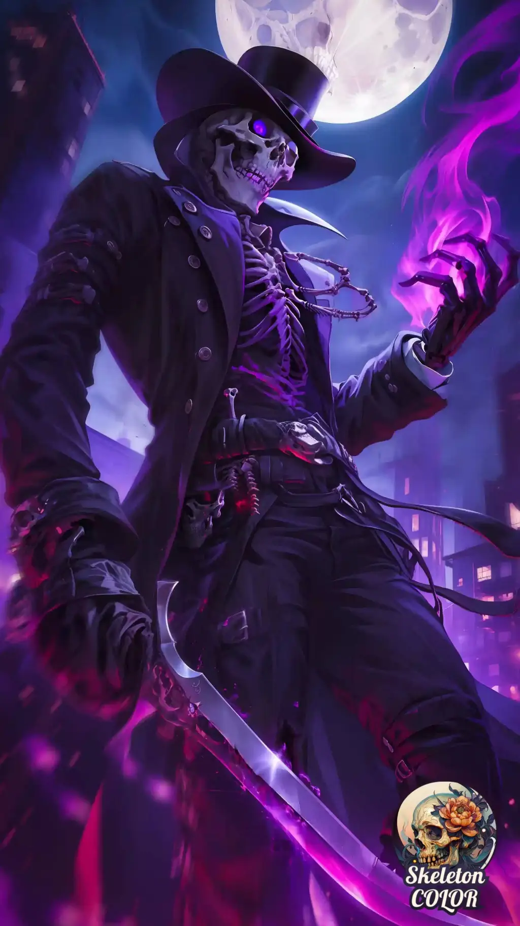 ai character: forsaken murder background
