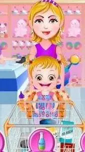 ai character: hazel in toy shop! background