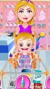 ai character: hazel in toy shop! background