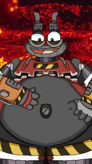 ai character: pregnant earth wub background