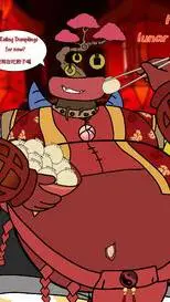 ai character: pregnant shina wub background