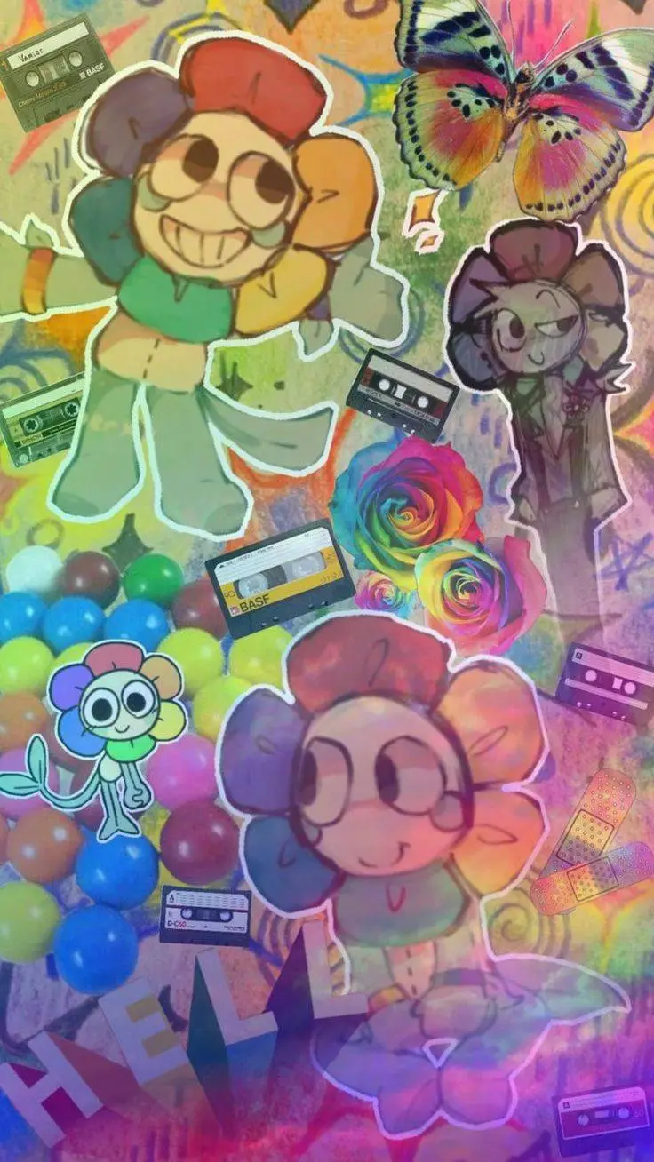 ai character: Dandy's world! background