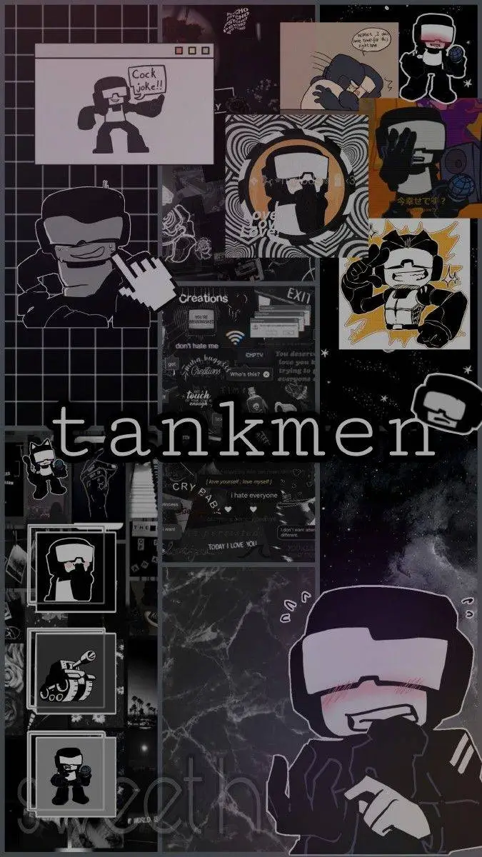 ai character: Tankmen (≧▽≦)! background