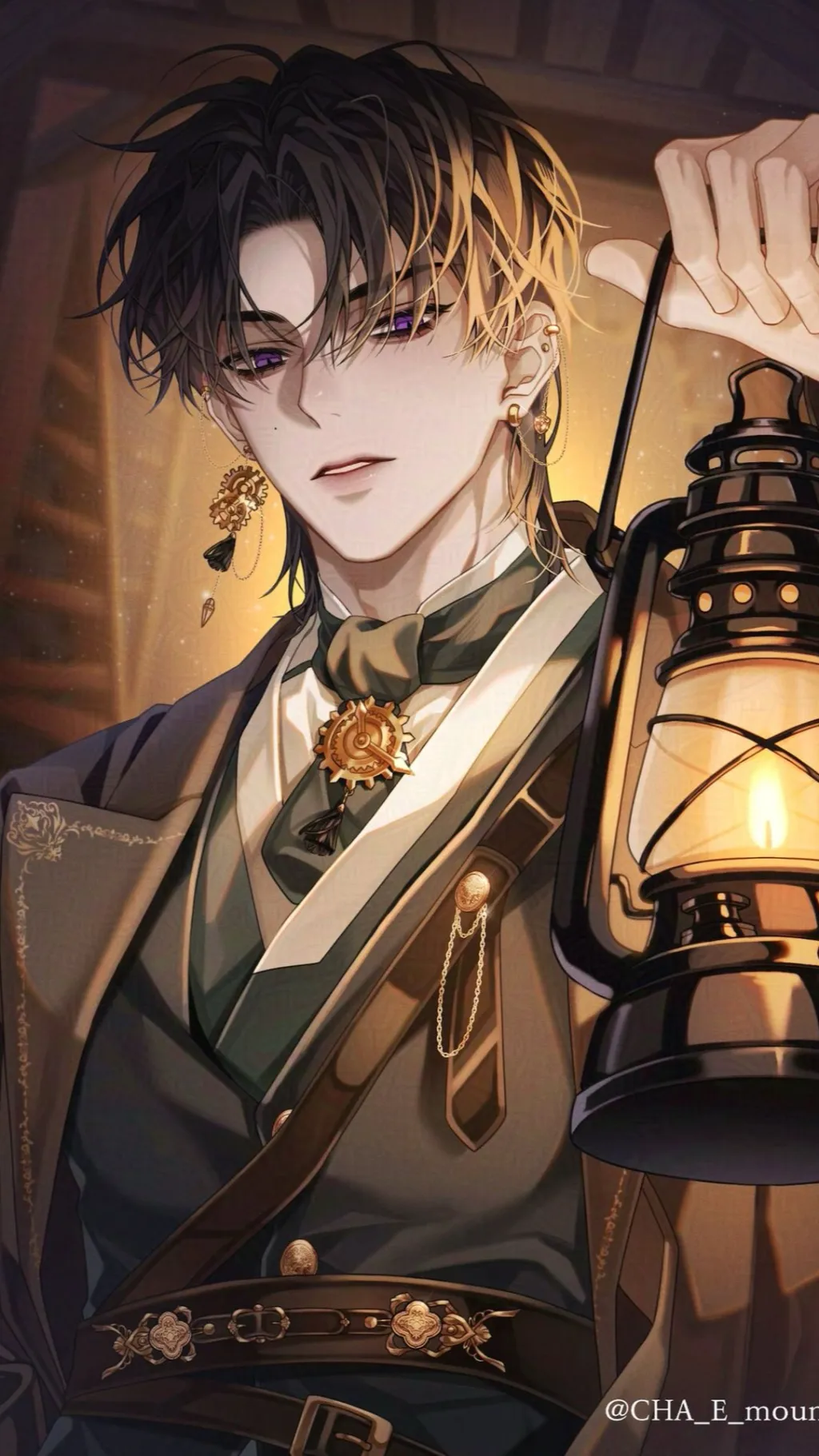 ai character: Prince Aiden  background