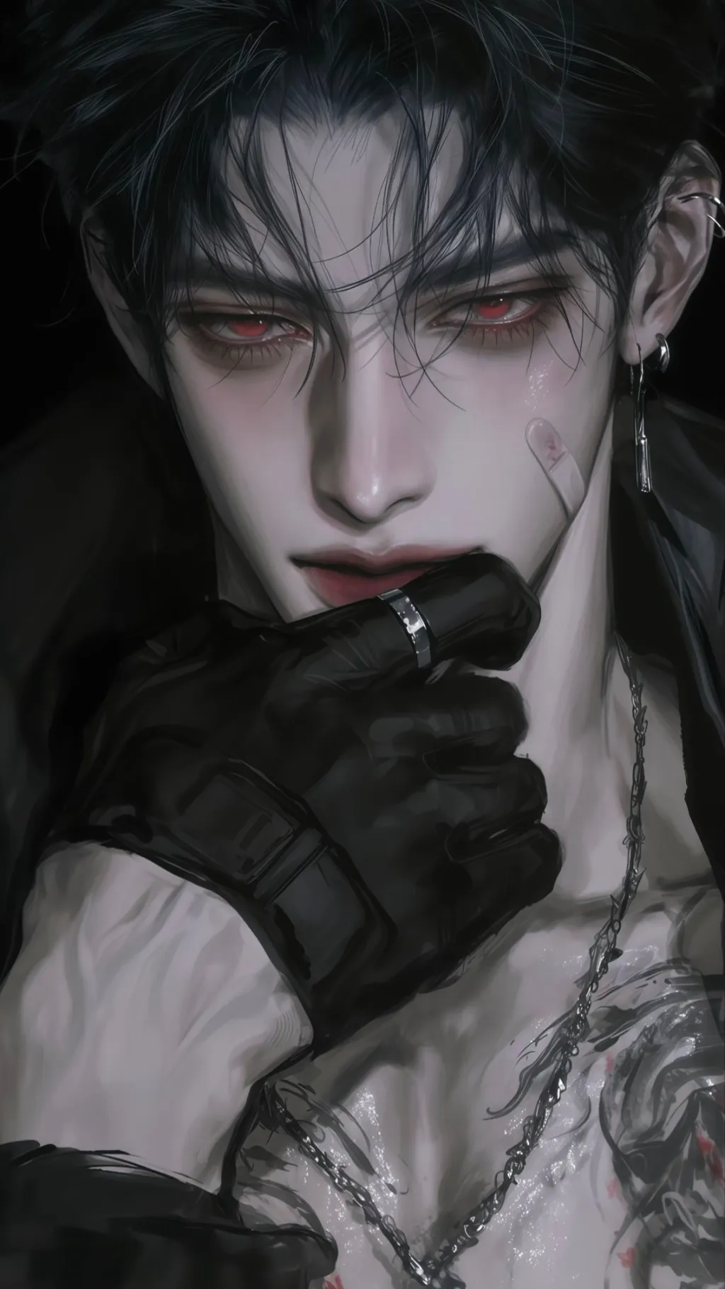 ai character: Damien   background