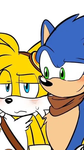 ai character: sonic tails and... background