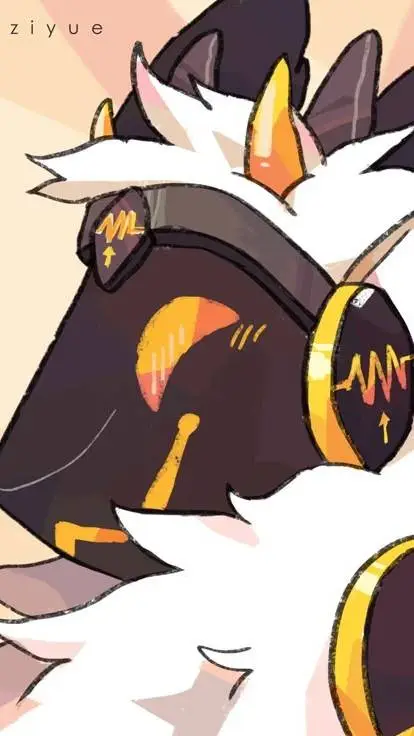 ai character: Geo the protogen background