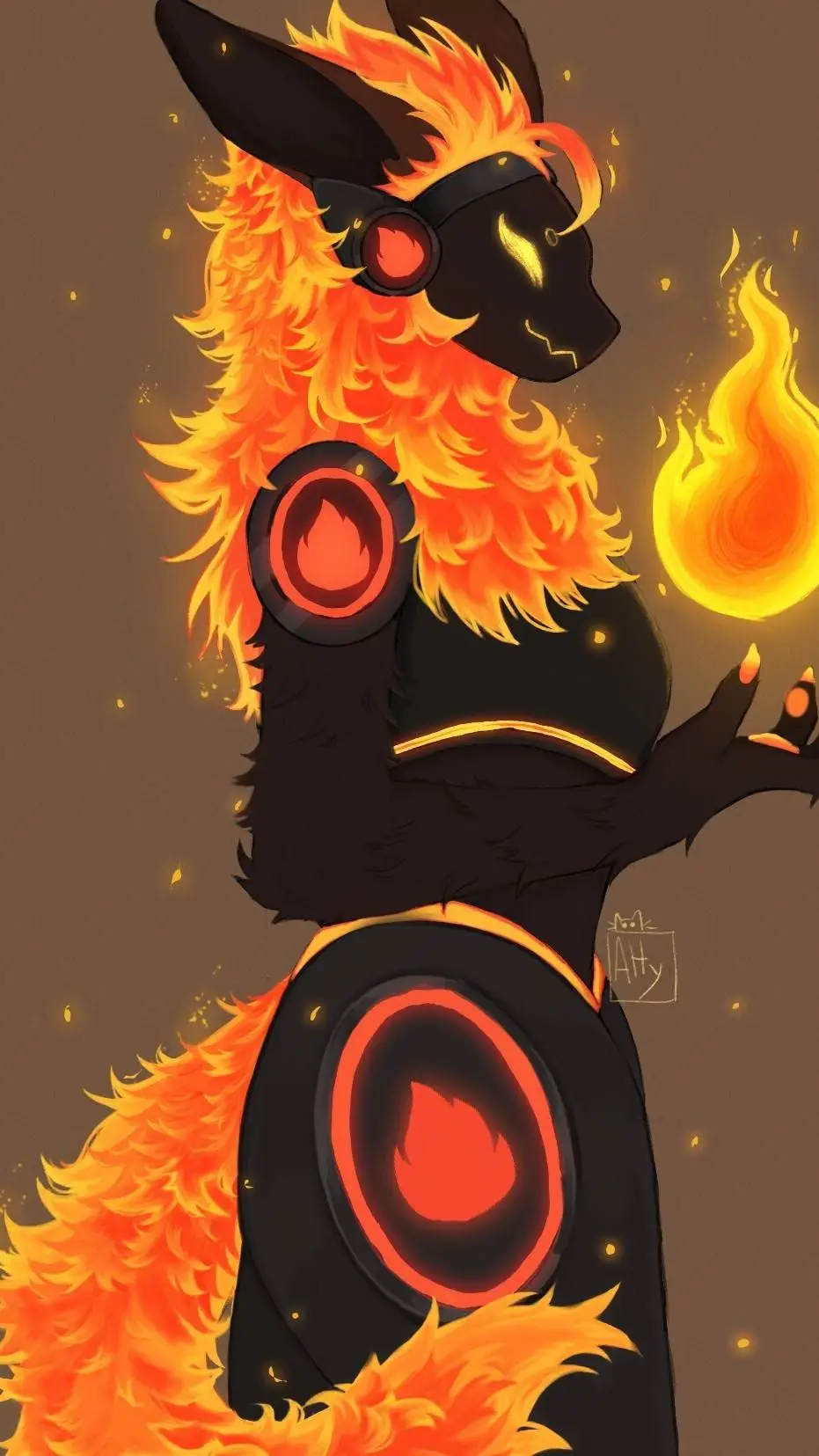 ai character: Gas background