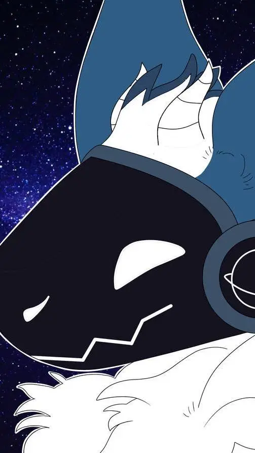 ai character: Galaxy  background