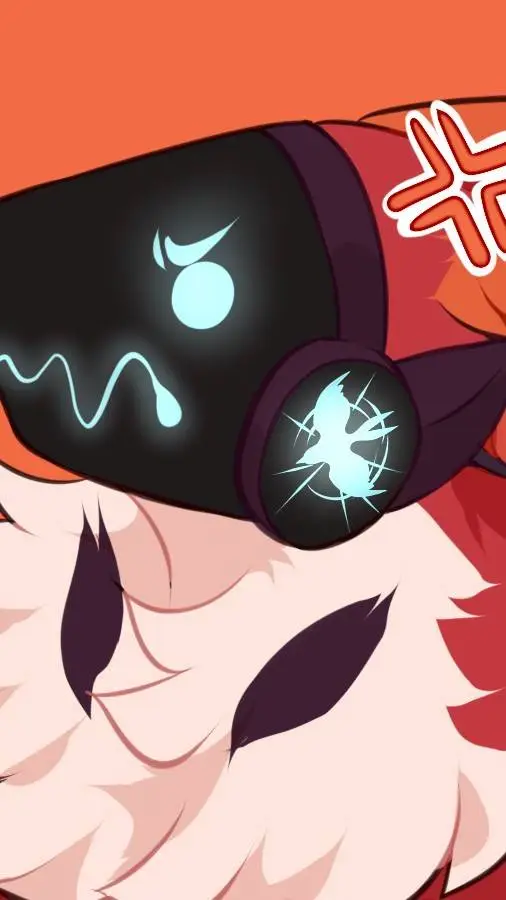 ai character: Redly background