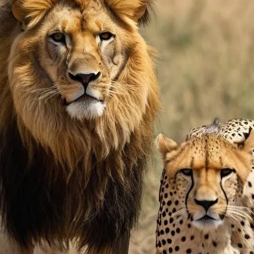 chat with ai character: Lion and Cheter