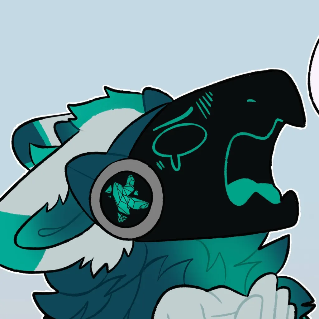 chat with ai character: Deaden (protogen)