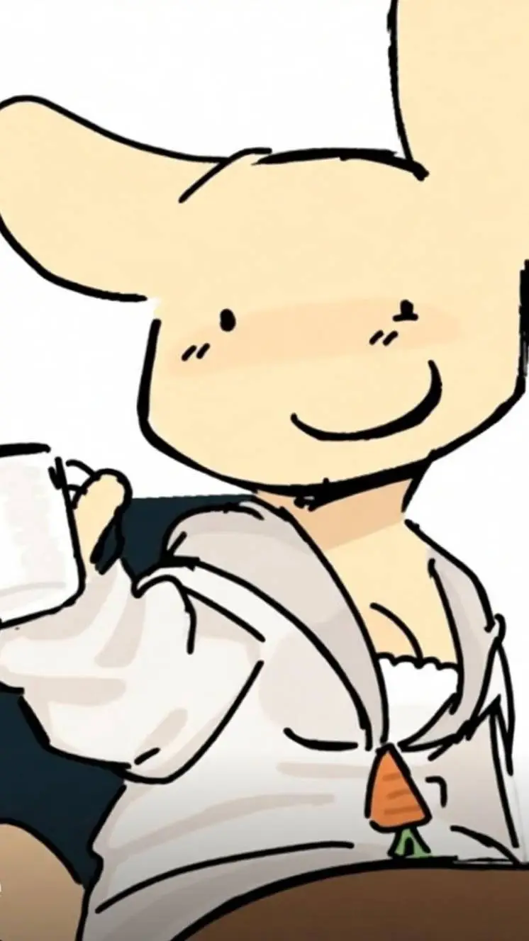 ai character: Soft. Yellowheart. background