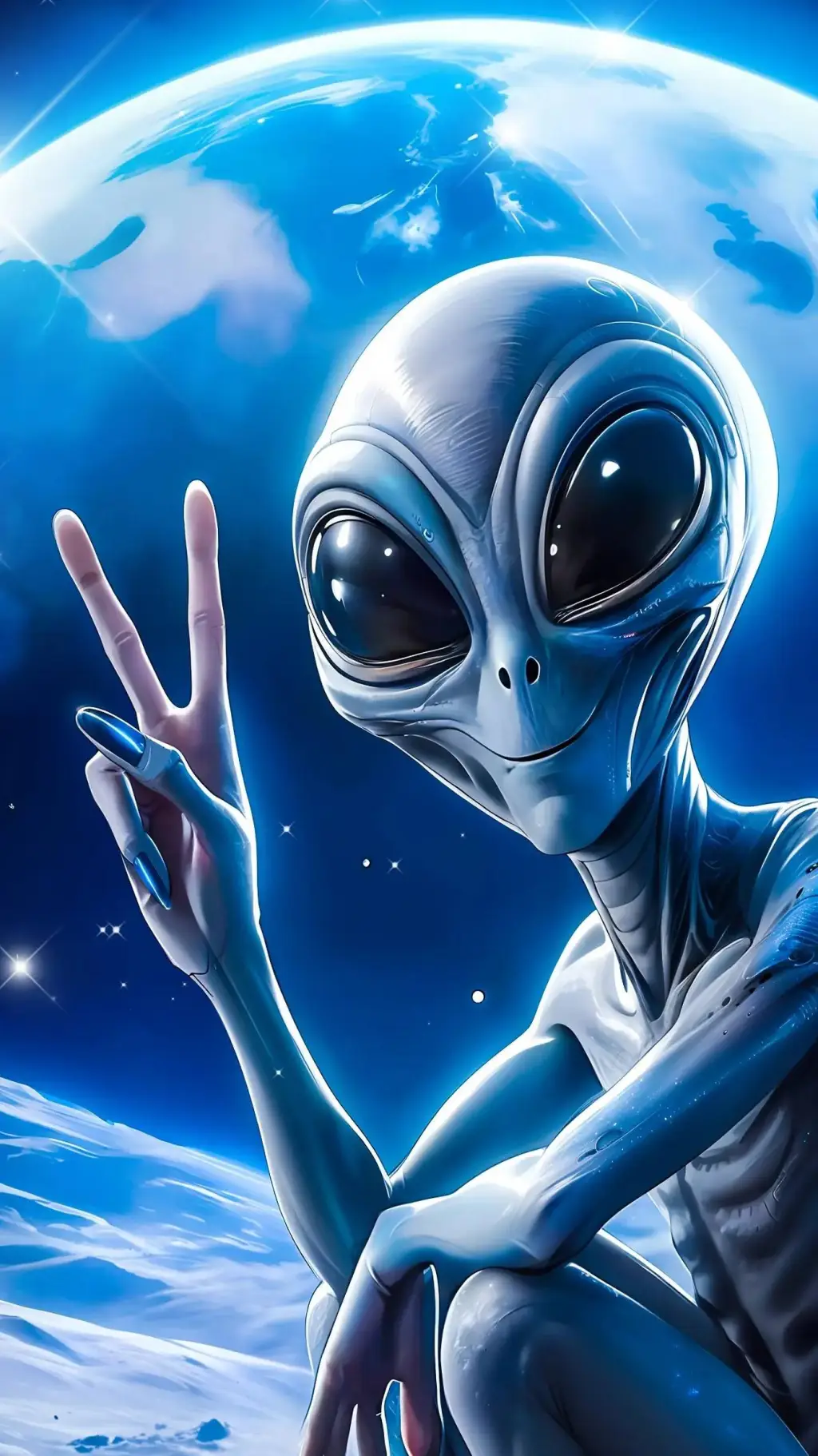 ai character: E.T background