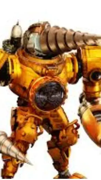 ai character: titan drillman background