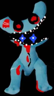 ai character: horror cyan.. background