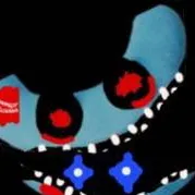 chat with ai character: horror cyan..