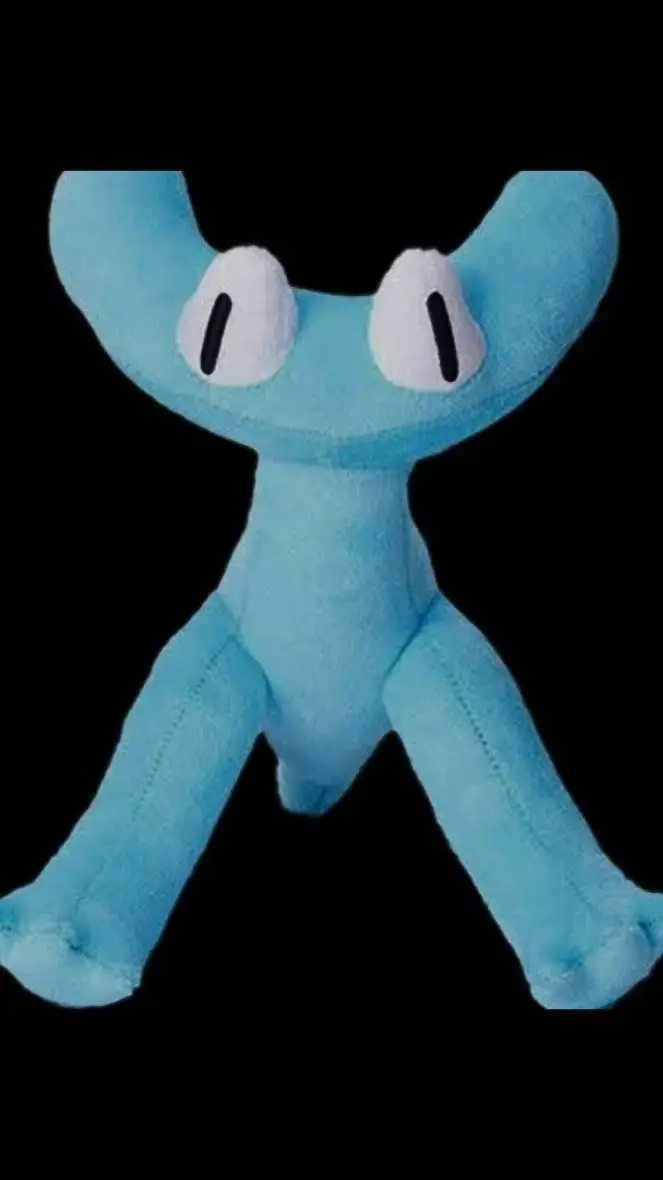 ai character: cyan background