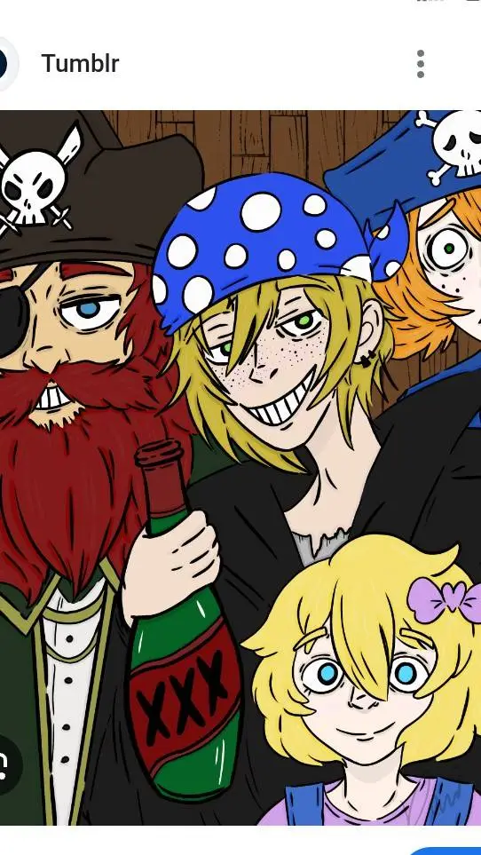 ai character: candle cove background