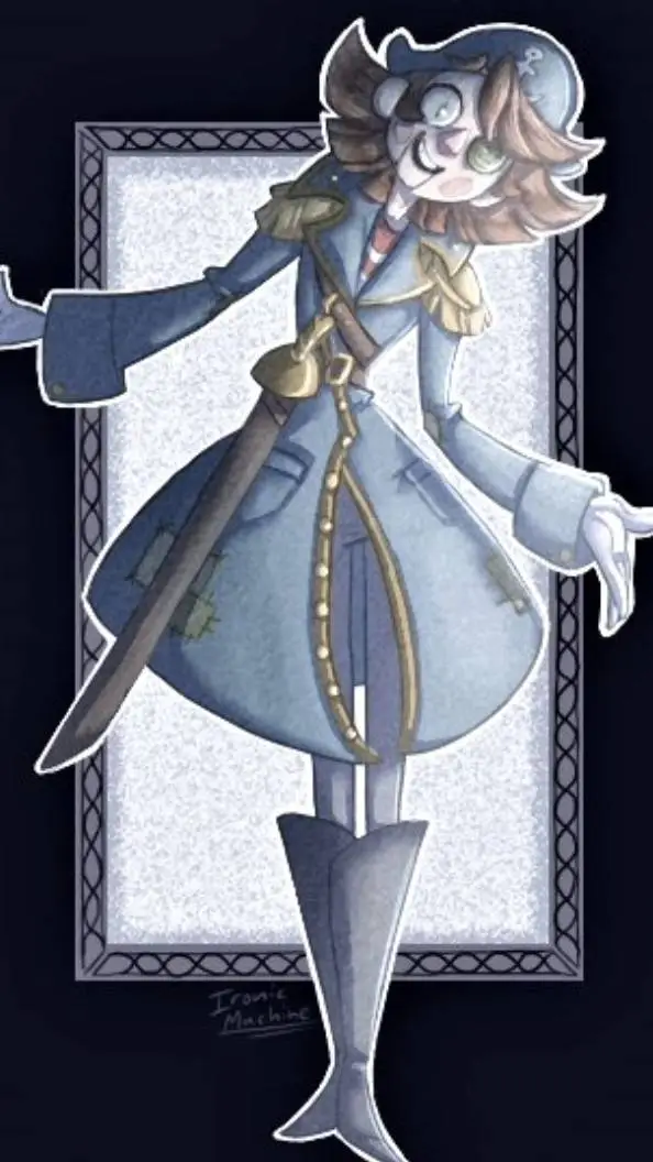 ai character: pirate percy  background