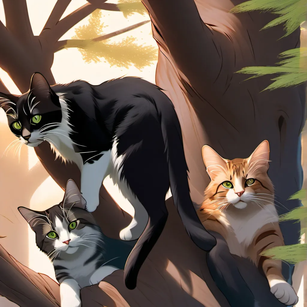 chat with ai character: cat friends