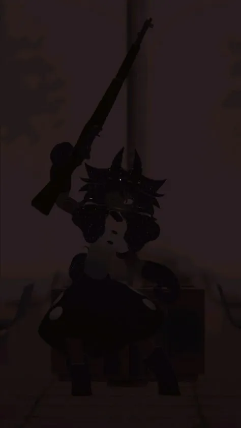 ai character: -DOUBLEFEDORA-agai background