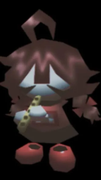ai character: rapping comp Fs background