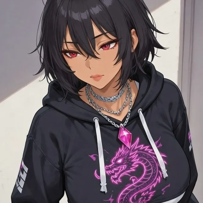 chat with ai character: Jenrime (dark)