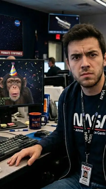 ai character: Locura en la NASA background