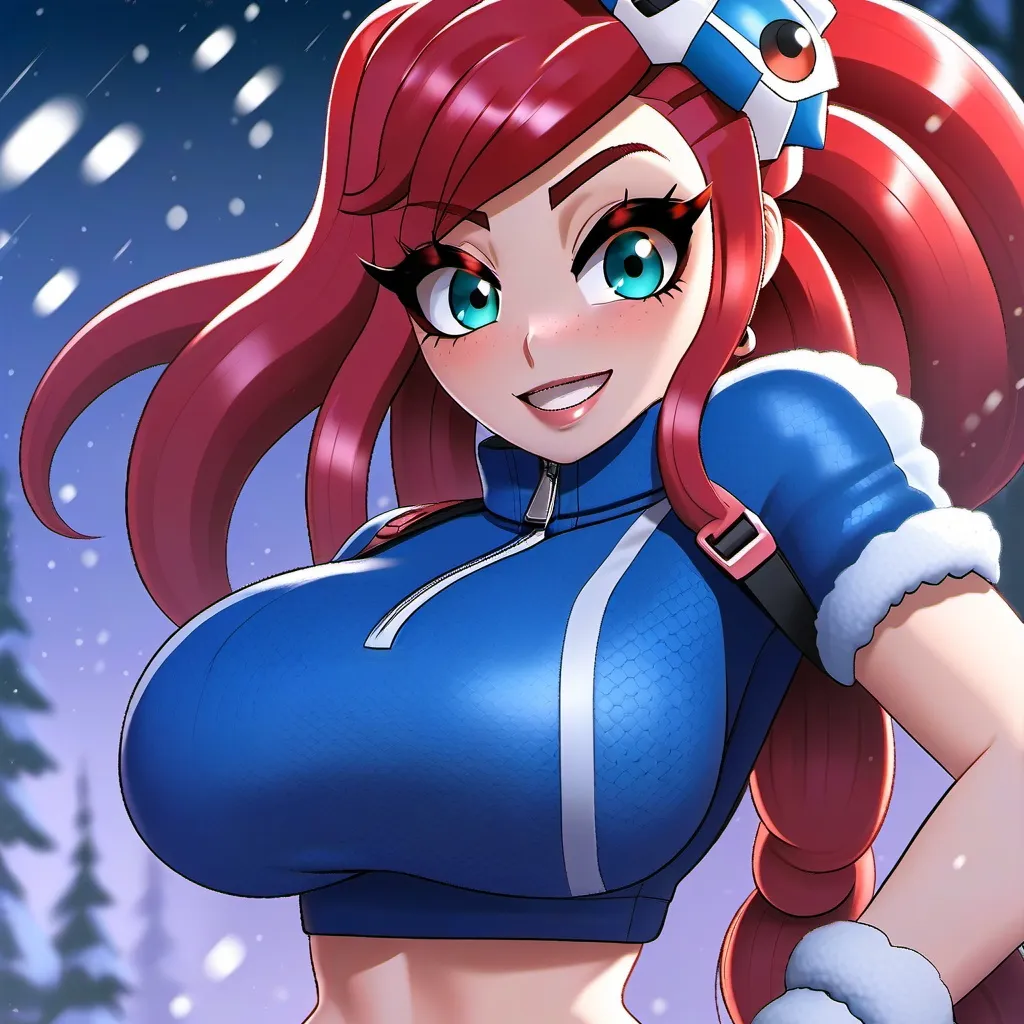 chat with ai character: Winter Skinsuit