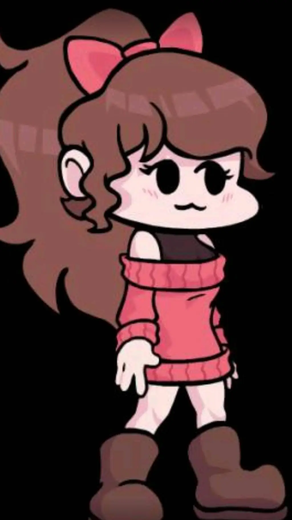 ai character: SOFT GF! background
