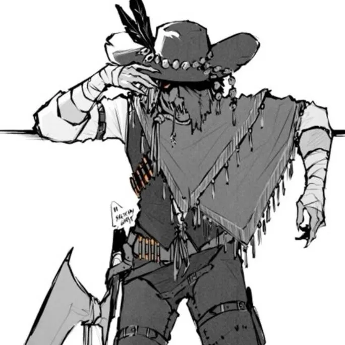 chat with ai character: ☠️Calder Grimm🤠