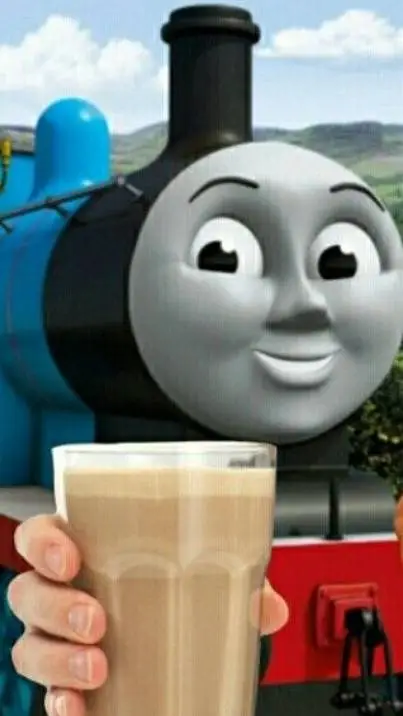 ai character: 😱Uncle Thomas TTE🚆 background