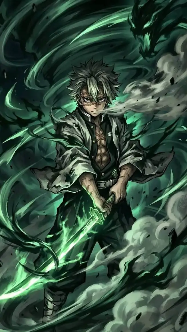 ai character: Sanemi Shinazugawa background