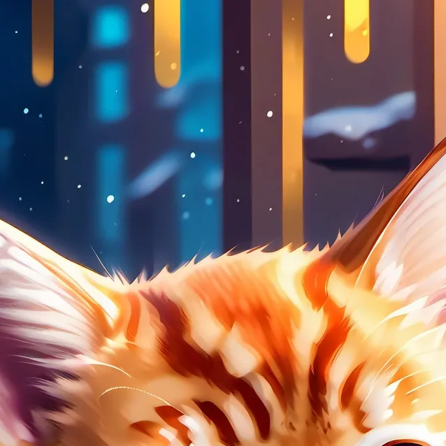 chat with ai character: Cute cat