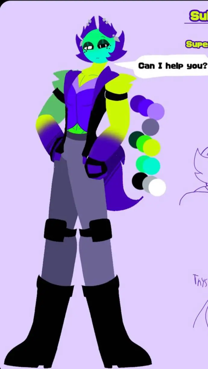 ai character: Sulfur background
