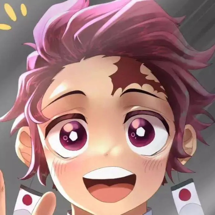 chat with ai character: tanjiro pantalla 